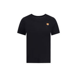 Maison Kitsuné Black Cotton T-Shirt