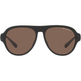 Armani Exchange Brown Acetate Sunglasses