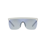 Giorgio Armani White Acetate Sunglasses