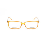 Giorgio Armani Yellow Plastic Glasses (Frames)