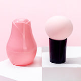 Mushroom Head Makeup Sponge Set - Wet & Dry Use