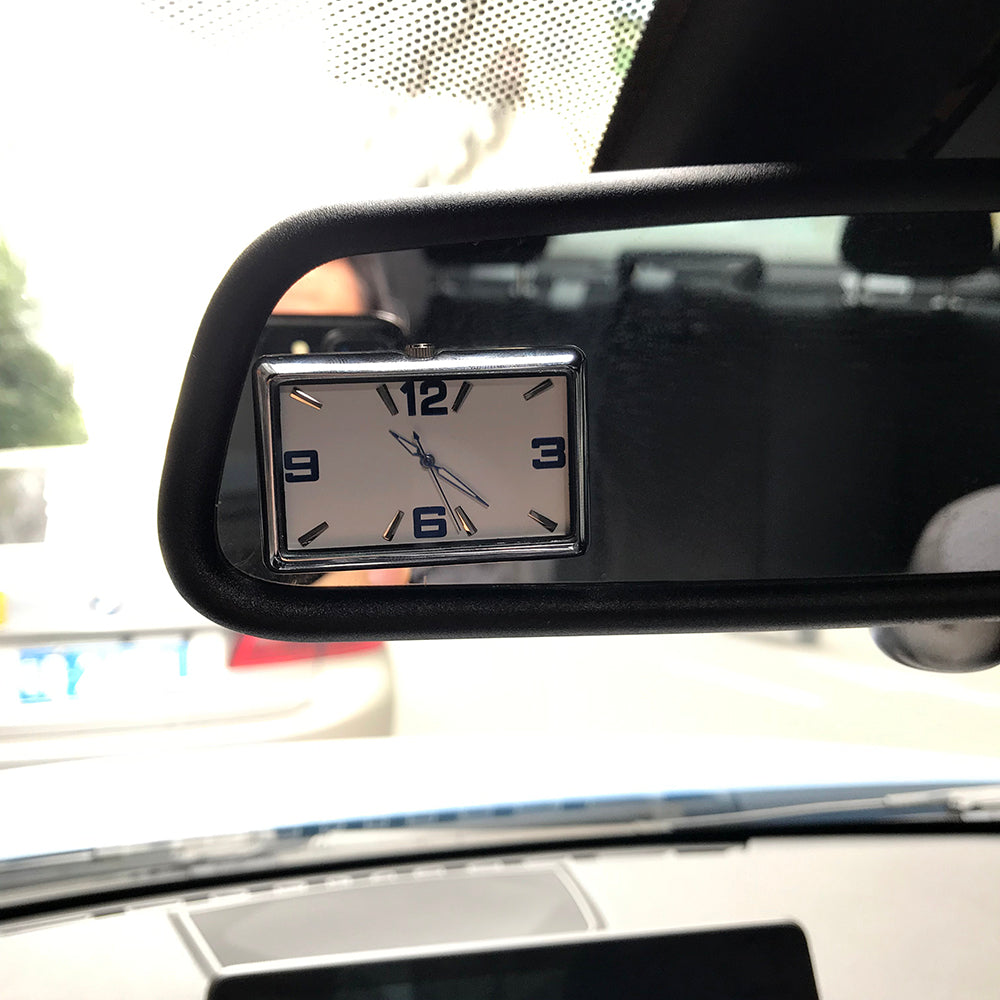 Creative Universal Car Dashboard Quartz Clock Decoration