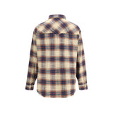 Dsquared² Brown Cotton Pattern Shirt