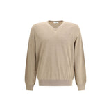 Ferragamo Beige Fleece Wool Sweatshirt