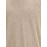 Ferragamo Beige Fleece Wool Sweatshirt