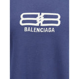 Balenciaga Blue Wool Sweatshirt
