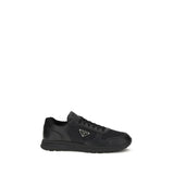 Prada Black Recycled Polyamide Athletic Sneakers