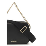 Michael Kors Black Calf Leather Bos Taurus Shoulder Bag
