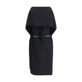 Ferragamo Black Viscose Casual Dress