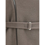 Rick Owens Brown Cashmere Coat