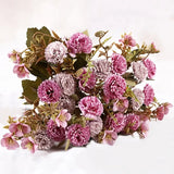 Artificial Silk Flowers Bouquet for Home Decor and Gifts