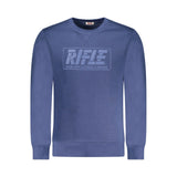 Rifle Blue Cotton Men Sweatshirt