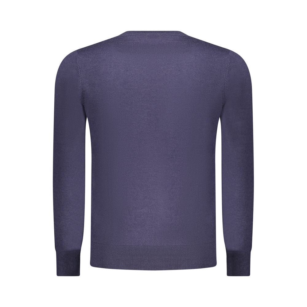 Rifle Blue Wool Men Sweater