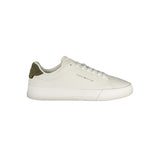 Tommy Hilfiger White Polyurethane Men Sneaker