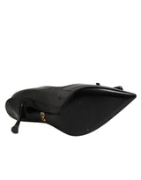 Dolce & Gabbana Black Bag Embellished Heels Pumps Shoes