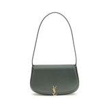 Saint Laurent Bicolor Calf Leather Bos Taurus Shoulder Bag
