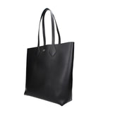 Salvatore Ferragamo Black Leather Shoulder Bag