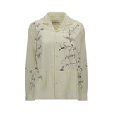 Baziszt Bicolor Cotton Pattern Shirt