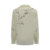 Baziszt Bicolor Cotton Pattern Shirt