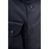 Baldinini Trend Black Cotton Men's Shirt