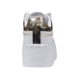 Guess White Polyethylene Platform Pumps