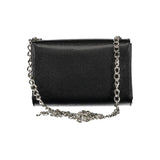 Mario Valentino Black Polyurethane Women's Shoulder Bag