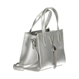 Mario Valentino Silver Polyurethane Women's Handbag