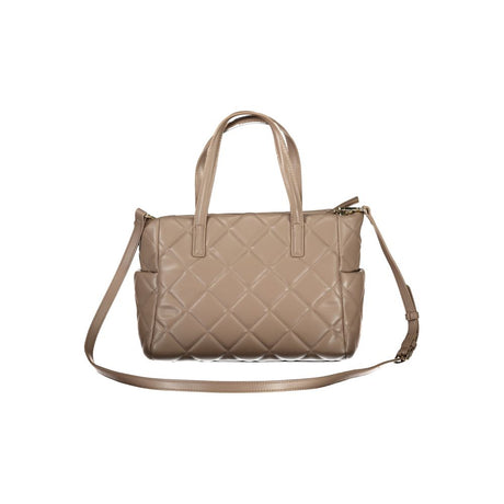 Mario Valentino Brown Polyurethane Women's Bag