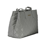 Mario Valentino Grigio Poliuretano Women Handbag