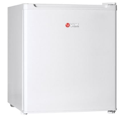 VOX REFRIGERATOR KS 0610 SINGLE DOOR, STATIC, F, DEFROST MANUAL, 41L, 99KWH, 39DB, R600A GAS, SILENT, HxWxD 0.51x0.44xx0.47, WHITE