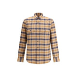 Brioni Multicolor Cotton Pattern Shirt