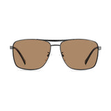 Polaroid Gray Stainless Steel Sunglasses