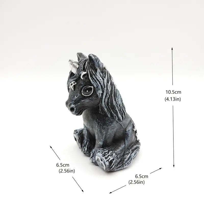 Unicorn Statue Sculpture for Home Bar Coffee Shop Decor