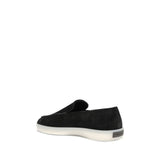 Fear Of God Black Leather Slip-On Loafers