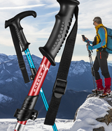 Wholesale Aluminum Folding 5-Section Hiking Poles