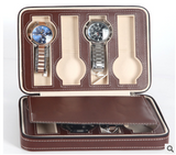 Watch Storage Case with Zipper Pouch - Portable Design