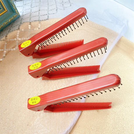 Portable Folding Travel Hair Styling Comb Tool