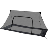 Onewind Camping Mosquito Net for Cot Shelter Bugnet Camping Screen Room Ultralight No-See-Um Breathable Mesh Bugnet Mosquito Netting with Double Sided Zipper Black