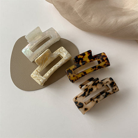 Elegant Mermaid Color Acetate Hair Claw Clip