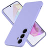 HAII Slim Liquid Silicone Case for Samsung Galaxy A35 5Gwith Scratch-Resistant Microfiber Lining Shockproof Soft Silicone Protective Case for Samsung Galaxy A35 5G (Purple)