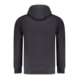 Rifle Blue Cotton Men's Hoodie