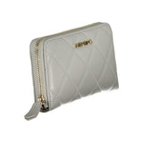 Mario Valentino Grey Polyurethane Women's Wallet