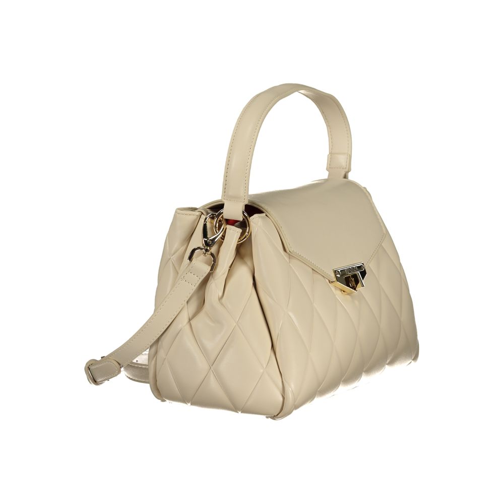 Mario Valentino Beige Polyurethane Women's Handbag