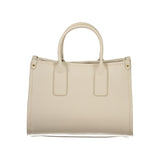 Mario Valentino Beige Polyurethane Women Handbag