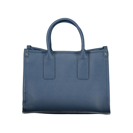 Mario Valentino Blue Polyurethane Women's Bag