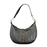 Mario Valentino Black Polyurethane Women's Shoulder Bag