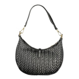 Mario Valentino Black Polyurethane Women's Shoulder Bag