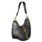Mario Valentino Black Polyurethane Women's Shoulder Bag