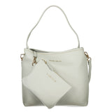 Mario Valentino Grigio Polyurethane Women Shoulder Bag