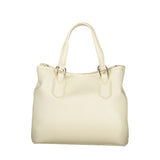 Mario Valentino Beige Polyurethane Women Handbag